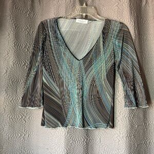 Maria Gabrielle Brown Blouse